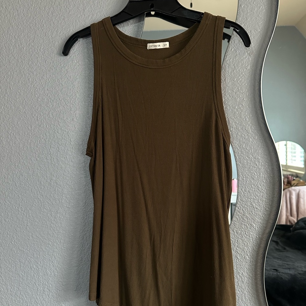 Cotton On Khaki Tank Top